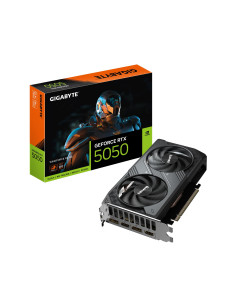 Graphics Card, GIGABYTE, NVIDIA GeForce RTX 5050, 8 GB, GDDR6, 128 bit, PCIE 5.0 16x, GPU 2587 MHz, Dual Slot Fansink, GV-N5050