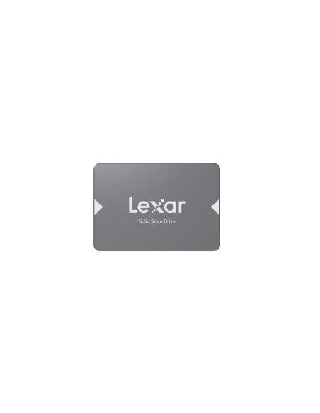 SSD, LEXAR, NS100, 512GB, SATA 3.0, Write speed 450 MBytes/sec, Read speed 550 MBytes/sec, 2,5", LNS100-512RB
