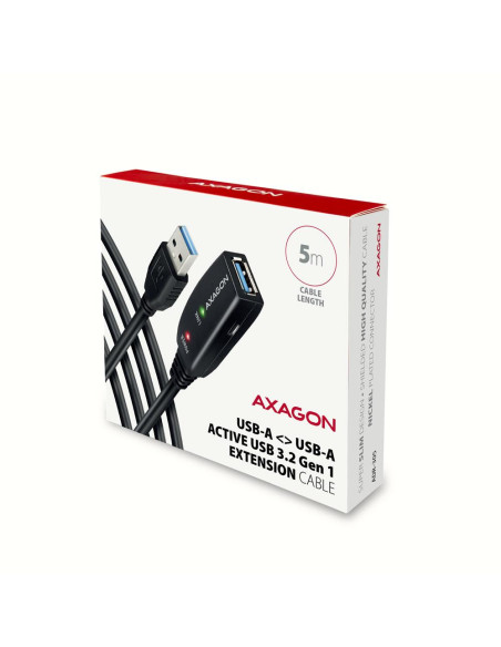 CABLE USB3.2 A-M/A-F ACTIVE/5M ADR-305 AXAGON