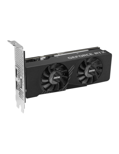 Graphics Card, MSI, NVIDIA, GeForce RTX 3050, 6 GB, GDDR6, 96 bit, PCI Express x8 4.0, Active, RTX3050LPE6GOC