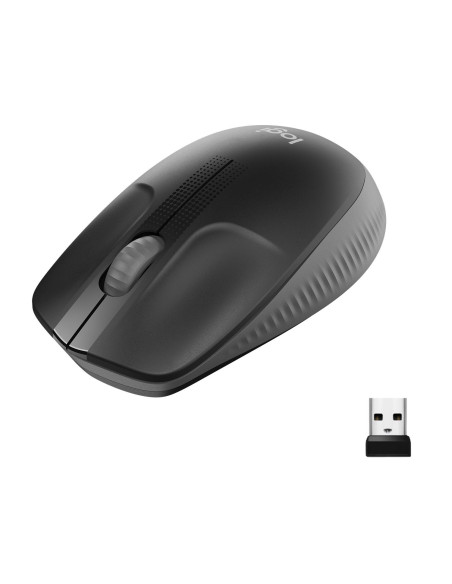 MOUSE USB OPTICAL WRL M190/CHARCOAL 910-005905 LOGITECH