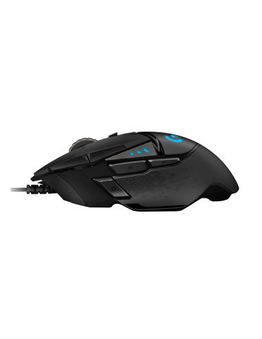 MOUSE USB OPTICAL G502 HERO/BLACK 910-005471 LOGITECH