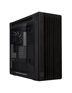 Case, ASUS, ProArt PA602 Wood Edition - Tempered Glass Panel, MidiTower, Case product features Transparent panel, ATX, EATX, Mi