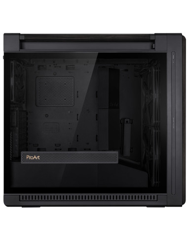 Case, ASUS, ProArt PA602 Wood Edition - Tempered Glass Panel, MidiTower, Case product features Transparent panel, ATX, EATX, Mi