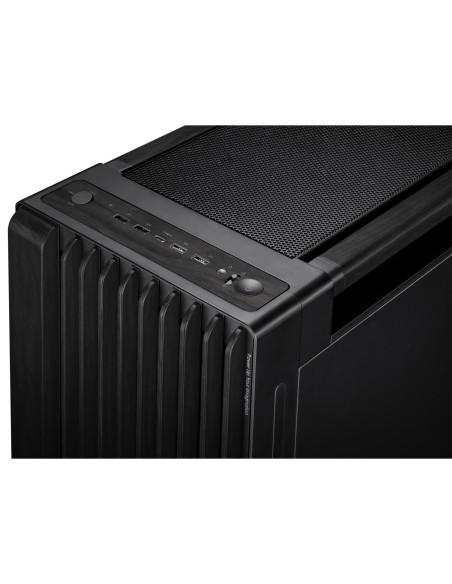 Case, ASUS, ProArt PA602 Wood Edition - Tempered Glass Panel, MidiTower, Case product features Transparent panel, ATX, EATX, Mi