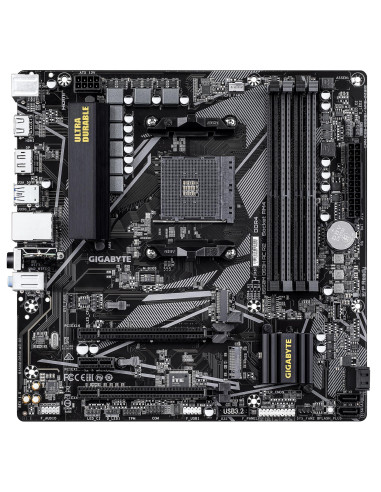 Mainboard, GIGABYTE, AMD B550, SAM4, Micro-ATX, Memory DDR4, Memory slots 4, B550MDS3HACR2