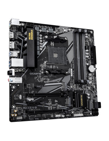Mainboard, GIGABYTE, AMD B550, SAM4, Micro-ATX, Memory DDR4, Memory slots 4, B550MDS3HACR2