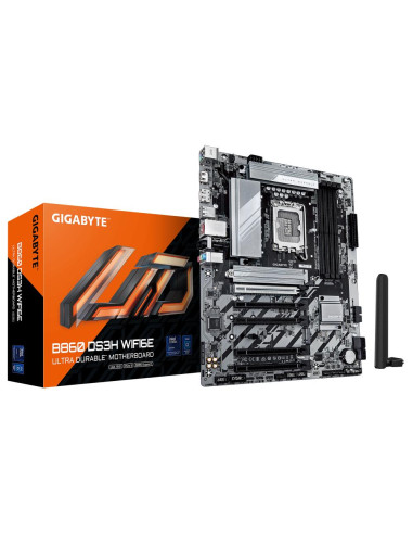 Mainboard, GIGABYTE, Intel B860 Express, LGA1851, ATX, Memory DDR5, 5xPCI-Express 16x, 2xM.2, 1xHDMI, 1xDisplayPort, 1xAudio-In