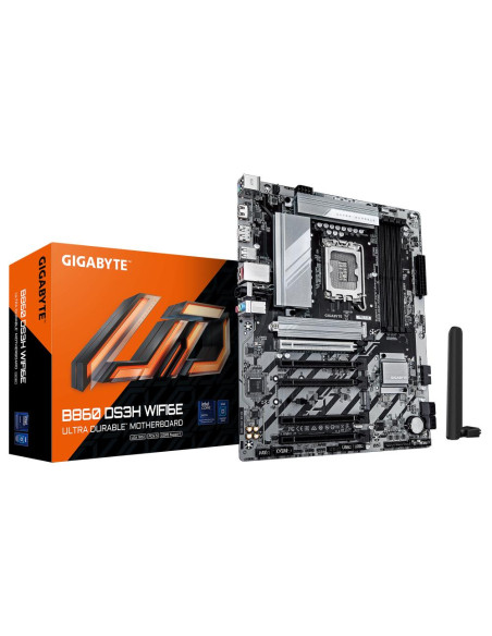 Mainboard, GIGABYTE, Intel B860 Express, LGA1851, ATX, Memory DDR5, 5xPCI-Express 16x, 2xM.2, 1xHDMI, 1xDisplayPort, 1xAudio-In