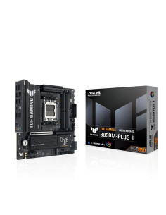 Mainboard, ASUS, AMD B850, SAM5, Micro-ATX, Memory DDR5, Memory slots 4, TUFGAMINGB850M-PLUSII