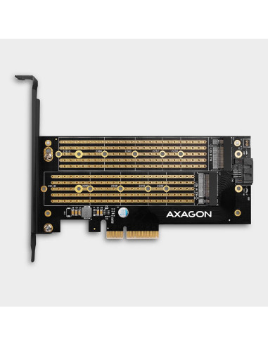 SSD ACC ADAPTER NVME/SATA/M.2/SP&LP PCEM2-D AXAGON