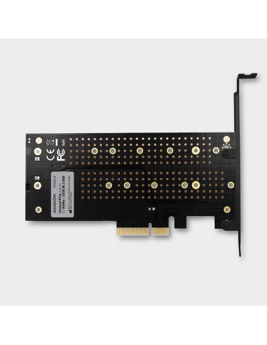SSD ACC ADAPTER NVME/SATA/M.2/SP&LP PCEM2-D AXAGON