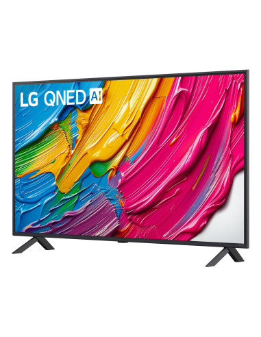 TV Set, LG, 50 ", 4K Ultra HD, 3840 x 2160 pixels, Flat, 16:9, QNED, 50QNED80A6A