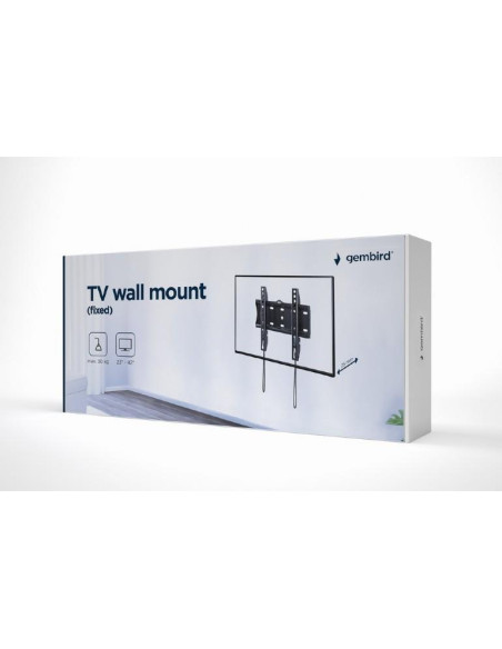 TV SET ACC WALL MOUNT 23-42"/WM-42F-01 GEMBIRD