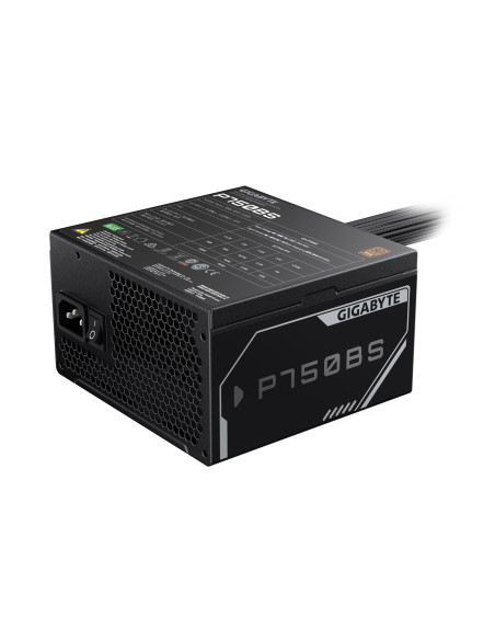 Power Supply, GIGABYTE, GP-P750BS, 750 Watts, Efficiency 80 PLUS BRONZE, PFC Active, MTBF 100000 hours, GP-P750BS