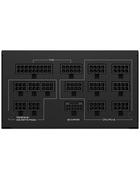 Power Supply, GIGABYTE, UD1300GM PG5, 1300 Watts, Efficiency 80 PLUS GOLD, PFC Active, MTBF 100000 hours, GP-UD1300GMPG5