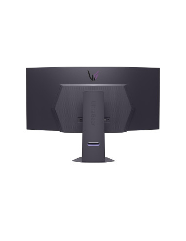 Monitor, LG, 45GX90SA-B, 45", Gaming/Curved/21 : 9, Swivel, Height adjustable, Tilt, Panel OLED, 3440x1440, 21:9, 240Hz, 0.03 m