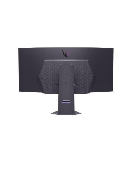 Monitor, LG, 45GX90SA-B, 45", Gaming/Curved/21 : 9, Swivel, Height adjustable, Tilt, Panel OLED, 3440x1440, 21:9, 240Hz, 0.03 m