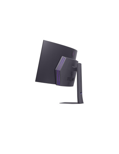 Monitor, LG, 45GX90SA-B, 45", Gaming/Curved/21 : 9, Swivel, Height adjustable, Tilt, Panel OLED, 3440x1440, 21:9, 240Hz, 0.03 m