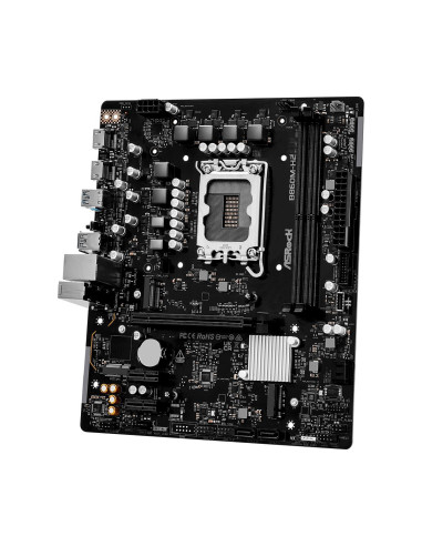 Mainboard, ASROCK, Intel B860 Express, LGA1851, Micro-ATX, Memory DDR5, Memory slots 2, B860M-H2