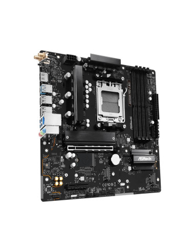 Mainboard, ASROCK, AMD A620A, micro ATX, RAM DDR5-SDRAM, 2xSlots, Wi-Fi Yes, Bluetooth Yes, 1xPCI Express x4 slots, A620AMPRO-A