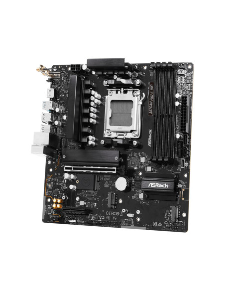 Mainboard, ASROCK, AMD A620A, micro ATX, RAM DDR5-SDRAM, 2xSlots, Wi-Fi Yes, Bluetooth Yes, 1xPCI Express x4 slots, A620AMPRO-A