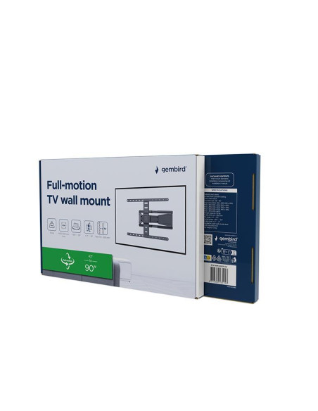 TV SET ACC WALL MOUNT 43-90"/WM-90ST-02 GEMBIRD
