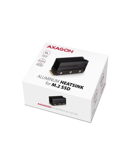 SSD ACC COOLER M.2 2280/36MM CLR-M2XL AXAGON