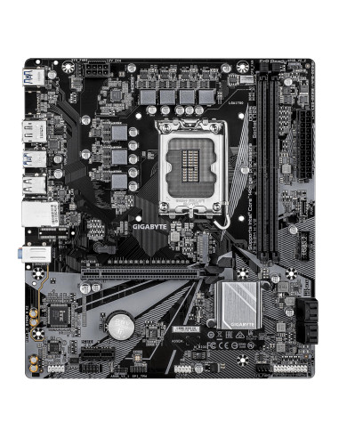 Mainboard, GIGABYTE, Intel B760 Express, LGA1700, Micro-ATX, Memory DDR5, Memory slots 2, B760MHV21.0