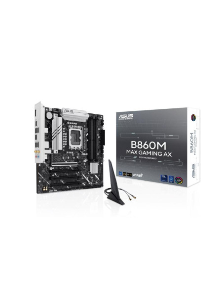 Mainboard, ASUS, Intel B860 Express, LGA1851, Micro-ATX, Memory DDR5, Memory slots 4, B860MMAXGAMINGAX