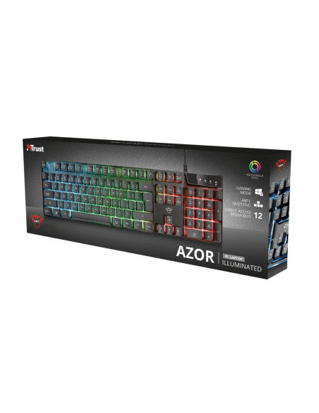 KEYBOARD USB GXT835 AZOR/ENG 23651 TRUST