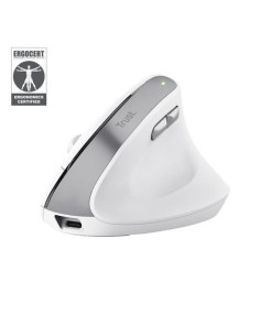 MOUSE USB OPTICAL WRL BAYO II/ERGO WHT 25398 TRUST