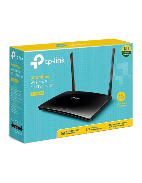 WRL 3G/4G ROUTER 300MBPS/TL-MR6400 TP-LINK