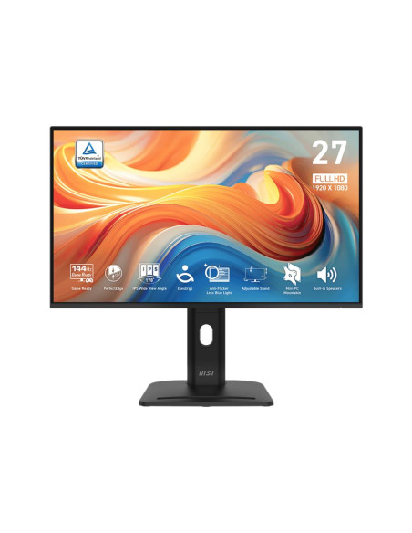 LCD Monitor, MSI, PRO MP275PG E14, 27", Business, Panel IPS, 16:9, 144 Hz, 1 ms, Speakers, PROMP275PGE14