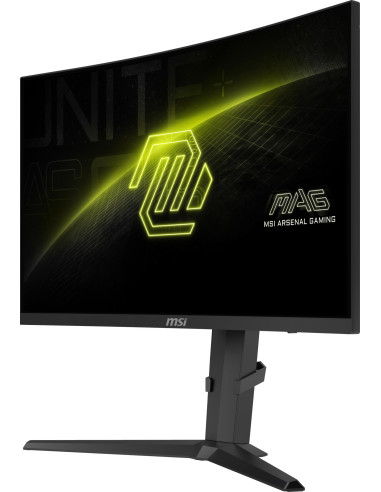 LCD Monitor, MSI, MAG 275CQRF QD E2, 27", Gaming/Curved, Swivel, Height adjustable, Tilt, Matte, Panel VA, 2560x1440, 16:9, 180