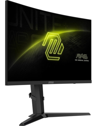 LCD Monitor, MSI, MAG 275CQRF QD E2, 27", Gaming/Curved, Swivel, Height adjustable, Tilt, Matte, Panel VA, 2560x1440, 16:9, 180