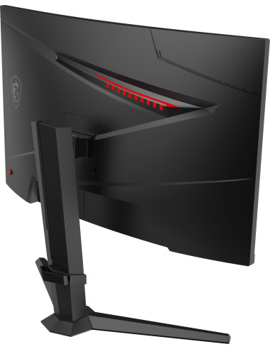 LCD Monitor, MSI, MAG 275CQRF QD E2, 27", Gaming/Curved, Swivel, Height adjustable, Tilt, Matte, Panel VA, 2560x1440, 16:9, 180