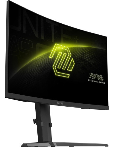 LCD Monitor, MSI, MAG 275CQRF QD E2, 27", Gaming/Curved, Swivel, Height adjustable, Tilt, Matte, Panel VA, 2560x1440, 16:9, 180