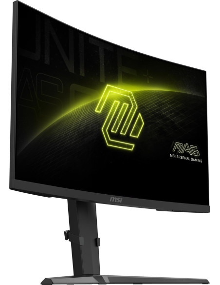 LCD Monitor, MSI, MAG 275CQRF QD E2, 27", Gaming/Curved, Swivel, Height adjustable, Tilt, Matte, Panel VA, 2560x1440, 16:9, 180