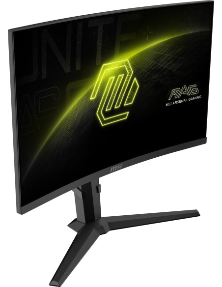 LCD Monitor, MSI, MAG 275CQRF QD E2, 27", Gaming/Curved, Swivel, Height adjustable, Tilt, Matte, Panel VA, 2560x1440, 16:9, 180