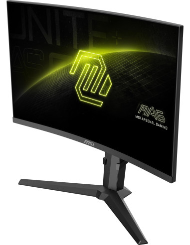 LCD Monitor, MSI, MAG 275CQRF QD E2, 27", Gaming/Curved, Swivel, Height adjustable, Tilt, Matte, Panel VA, 2560x1440, 16:9, 180