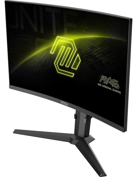 LCD Monitor, MSI, MAG 275CQRF QD E2, 27", Gaming/Curved, Swivel, Height adjustable, Tilt, Matte, Panel VA, 2560x1440, 16:9, 180