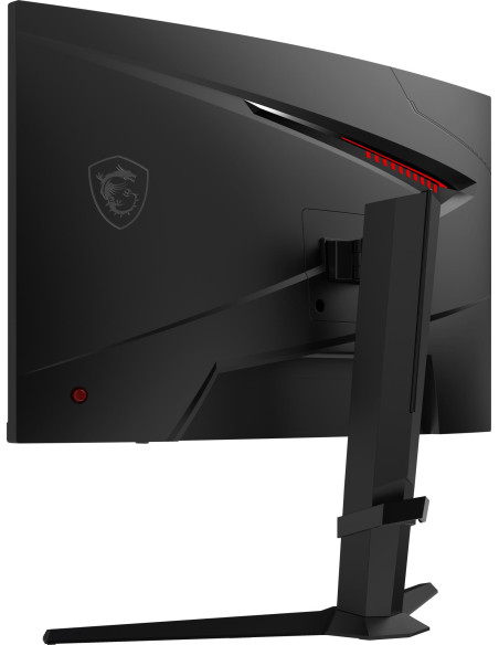 LCD Monitor, MSI, MAG 275CQRF QD E2, 27", Gaming/Curved, Swivel, Height adjustable, Tilt, Matte, Panel VA, 2560x1440, 16:9, 180
