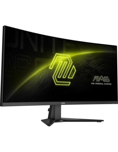LCD Monitor, MSI, MAG 346CQ, 34", Gaming/Curved, Panel VA, 3440x1440, 16:9, 180 Hz, 1 ms, MAG346CQ