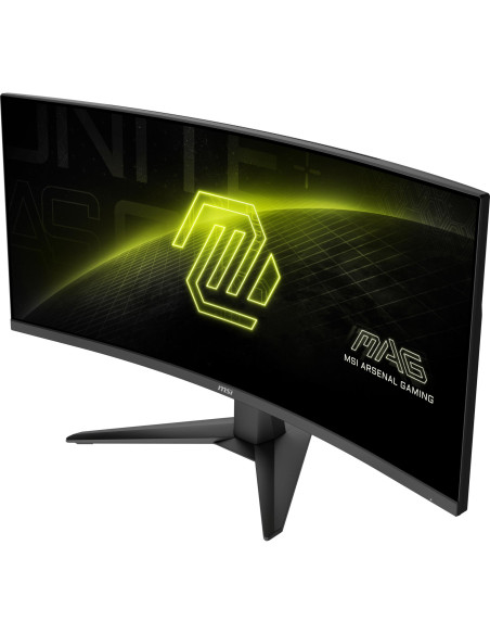 LCD Monitor, MSI, MAG 346CQ, 34", Gaming/Curved, Panel VA, 3440x1440, 16:9, 180 Hz, 1 ms, MAG346CQ