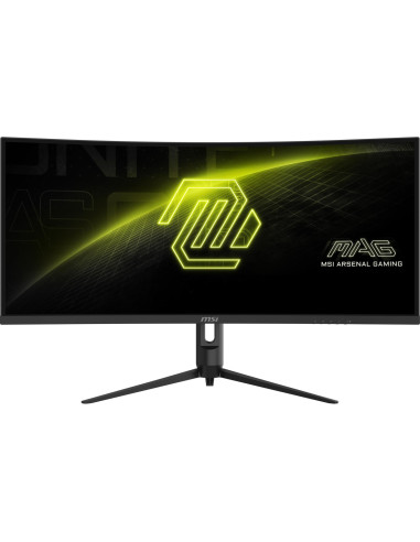 LCD Monitor, MSI, MAG 342CQR E2, 34", Gaming/Curved/21 : 9, Panel VA, 3440x1440, 21:9, 180 ??, 1 ms, MAG342CQRE2