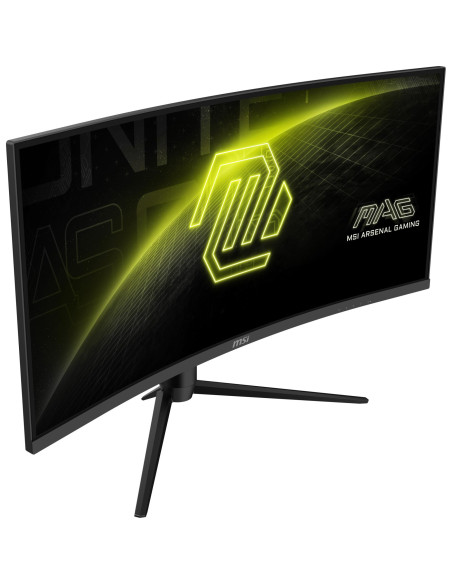 LCD Monitor, MSI, MAG 342CQR E2, 34", Gaming/Curved/21 : 9, Panel VA, 3440x1440, 21:9, 180 ??, 1 ms, MAG342CQRE2