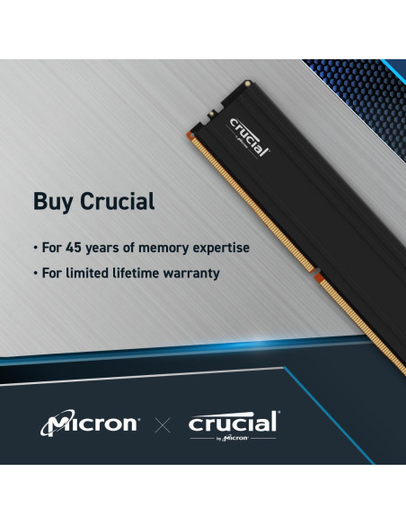 MEMORY DIMM PRO 32GB DDR5-5600/KIT2 CP2K16G56C46U5 CRUCIAL