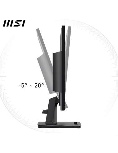 LCD Monitor, MSI, PRO MP245G, 23.8", Business, Panel IPS, 1920x1080, 16:9, 100 Hz, 1 ms, Speakers, PROMP245G