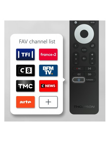 THOMSON TV 24 HD TV BLACK